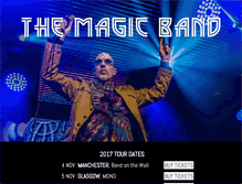 Tablet Screenshot of magicband.org